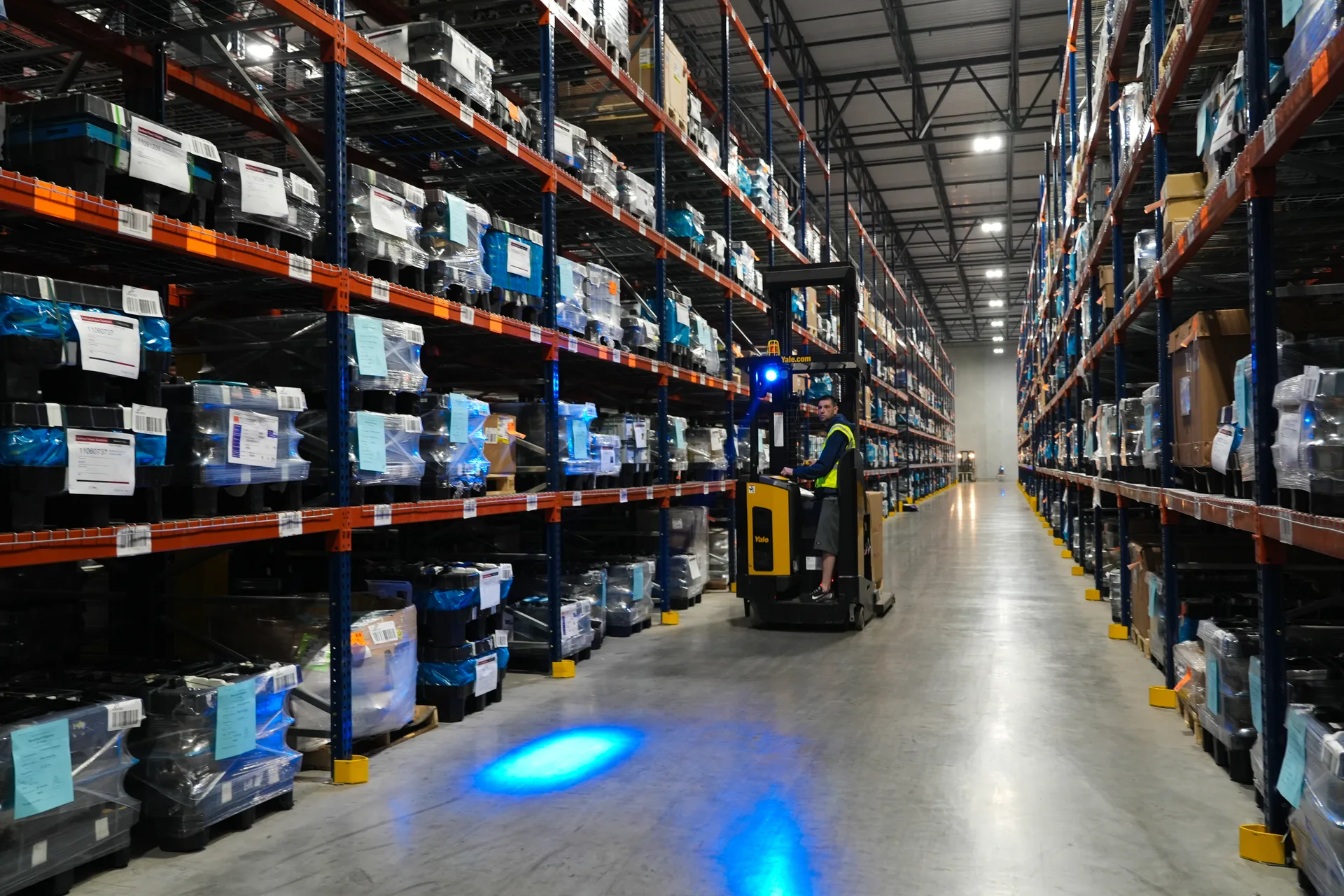 Yale forklift operations
